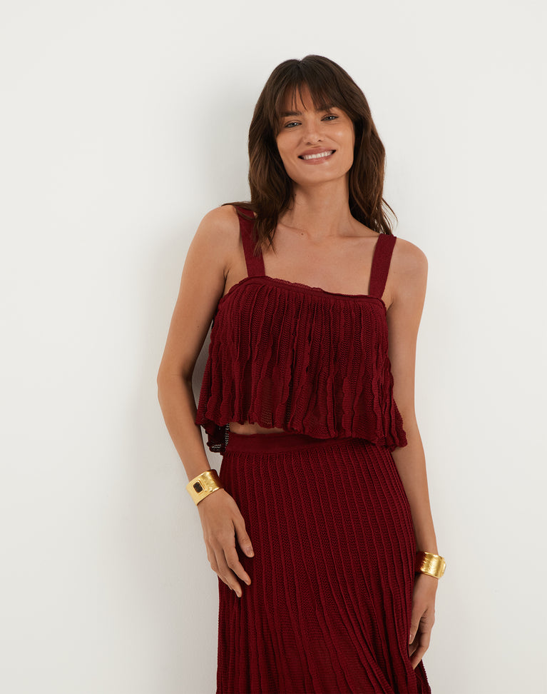 Knit Celina Long Skirt - Ponche XS