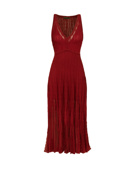 celianna plunging neckline midi dress Shanelle Crimson Sequin Plunging Midi Dress
