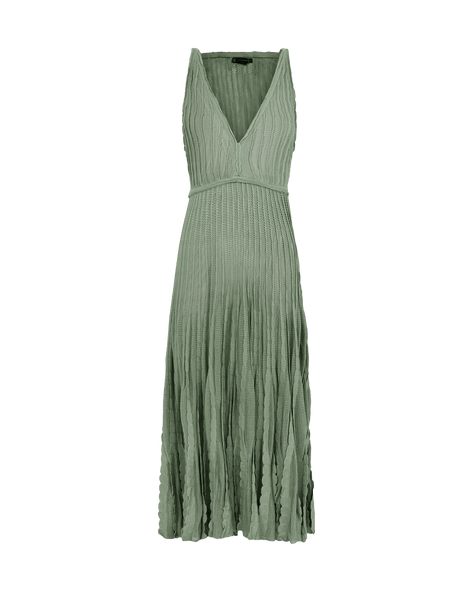 Women's Vix Paula Hermanny Knit Celina Long Dress - Harbor