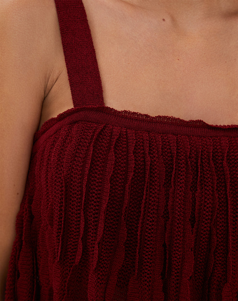 Knit Lucie Top - Ponche XS