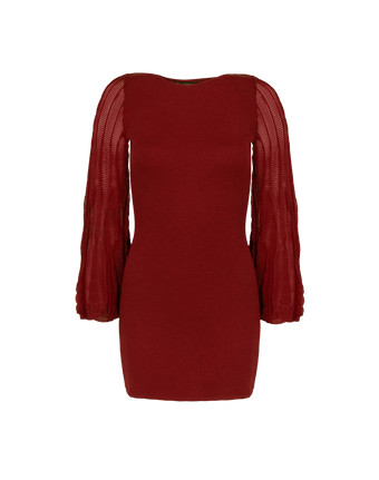 Knit Celina Short Dress - Ponche