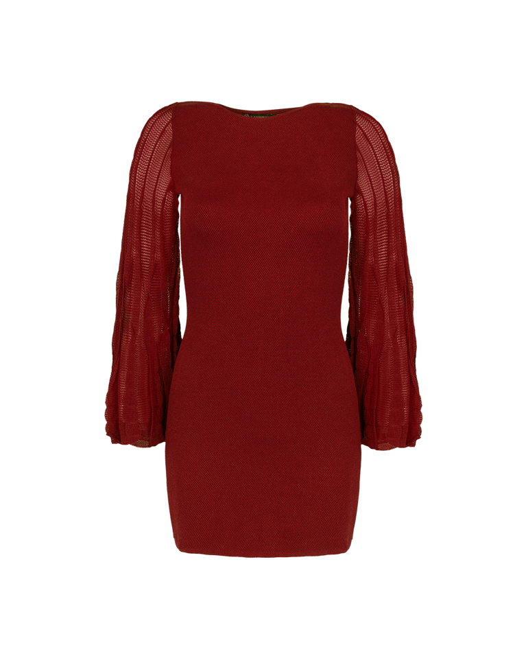 Knit Celina Short Dress - Ponche XS