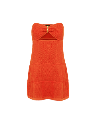 Knit Silvie Short Dress - Spritz