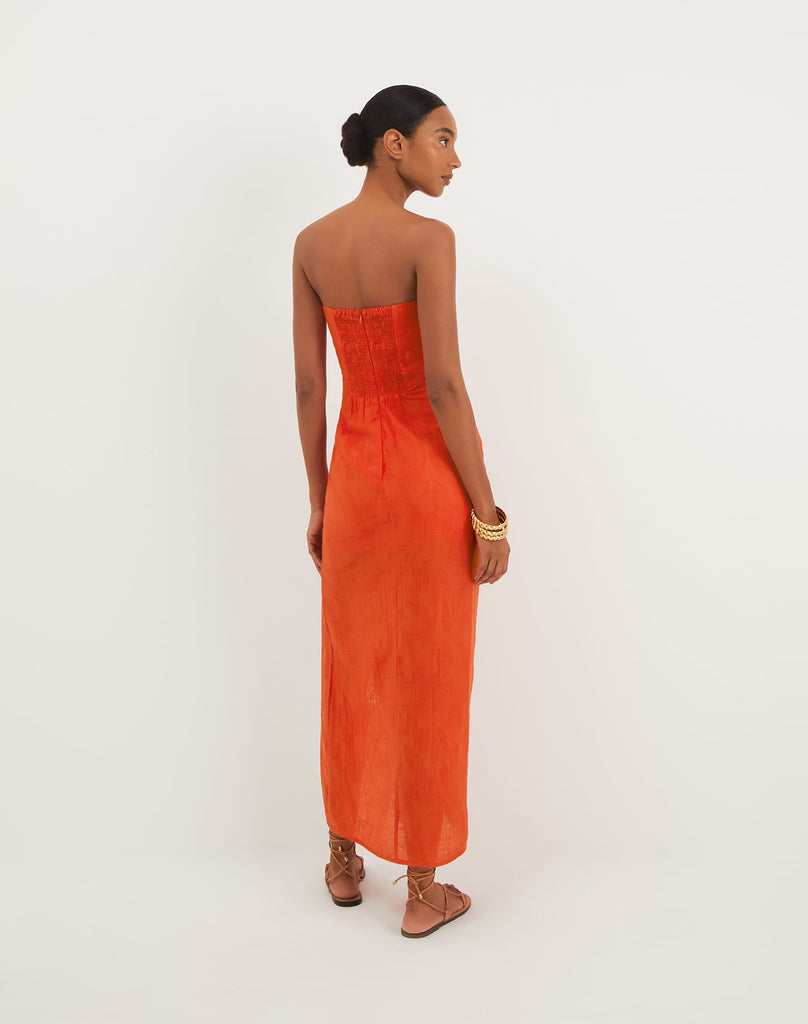 TIE FRONT LONG SLEEVE DRESS CATERINA SPRITZ main image 0