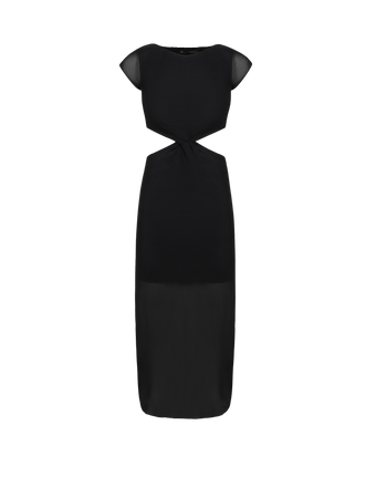 Lita Midi Dress - Black
