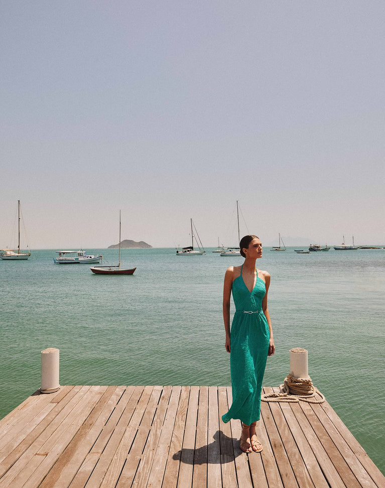 Vix: Marina Long Dress (VH252107) L Vix: Marina Long Dress (VH252107) L