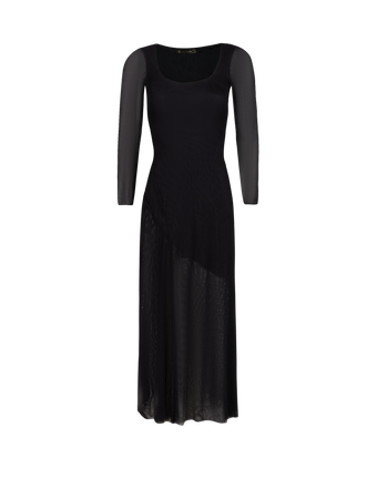 Lavinia Long Dress - Black