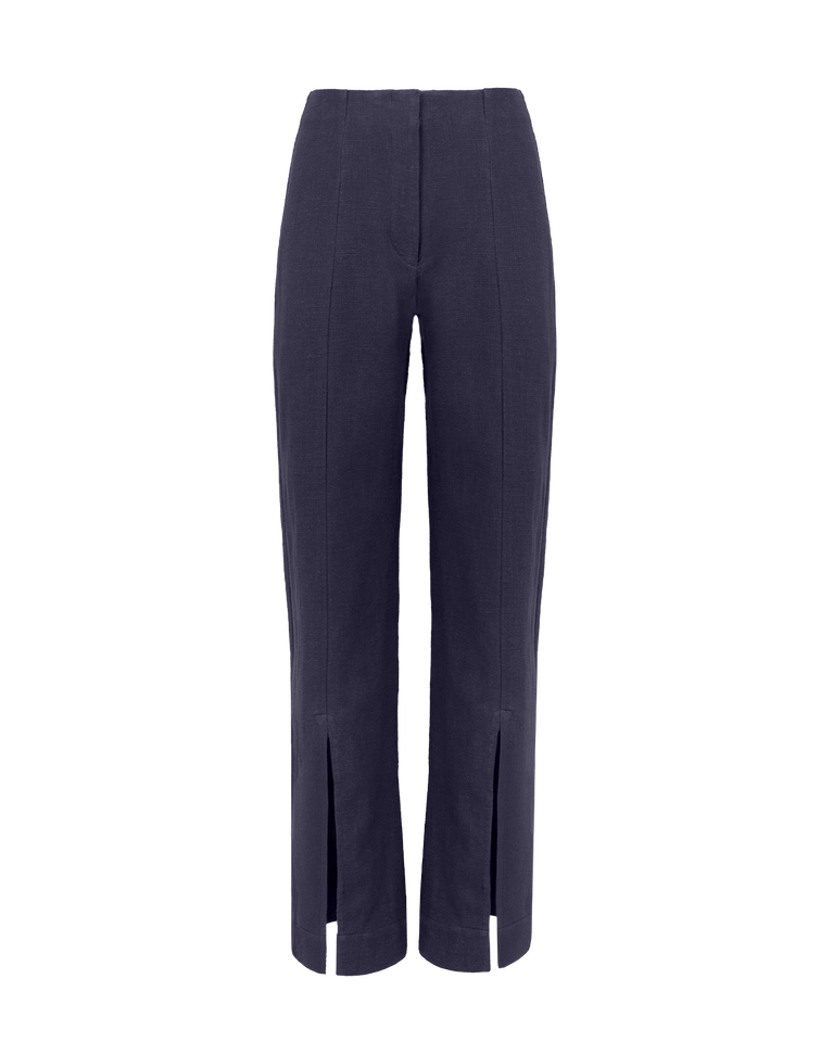 Alain Split Front Pants - Sailboat XS