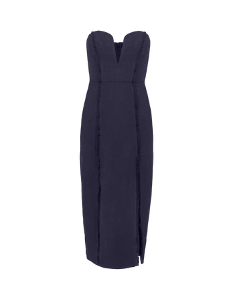 Louise Midi Dress - Sailboat