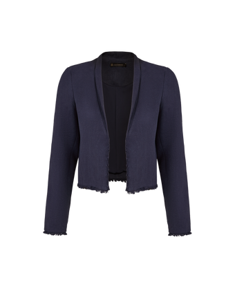 Beatrice Short Jacket - Sailboat