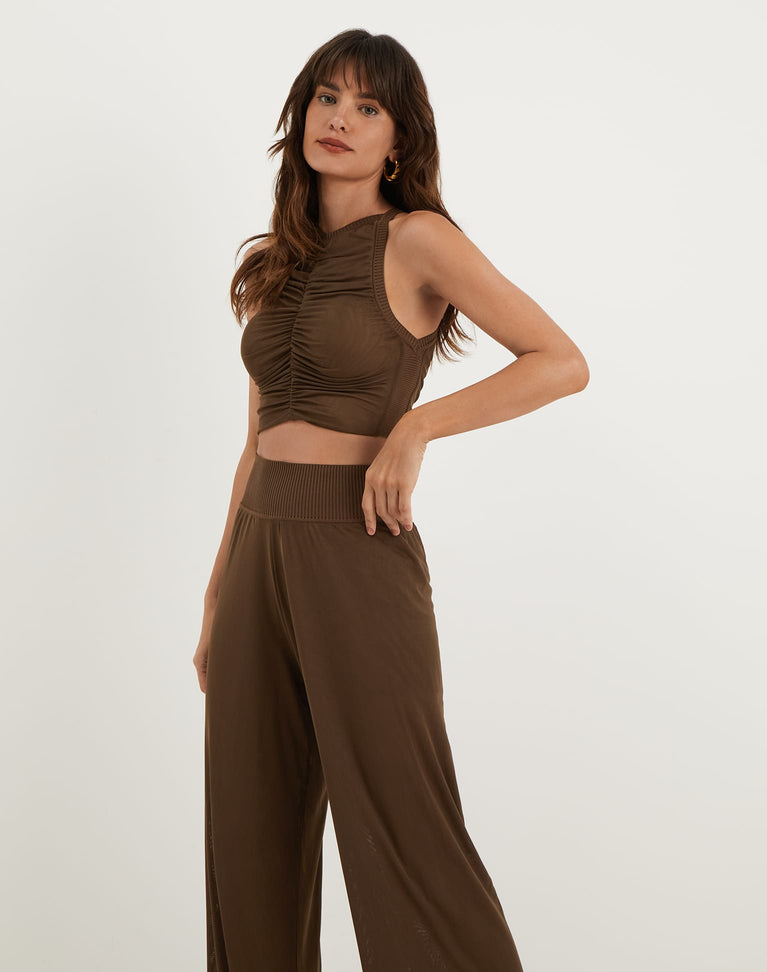 Sia Racerback Top - Eclair