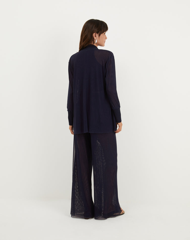 Sia Open Cardigan - Sailboat XS