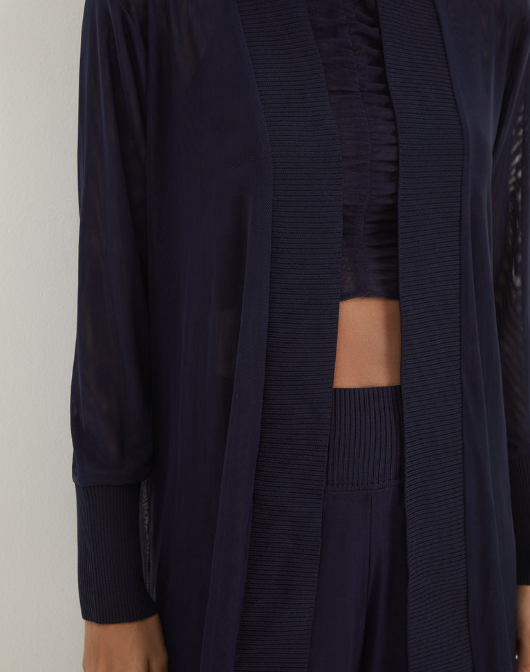 Sia Open Cardigan - Sailboat XS