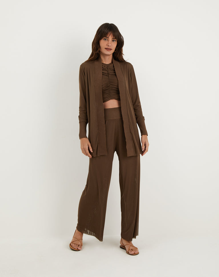 Sia Open Cardigan - Eclair XS