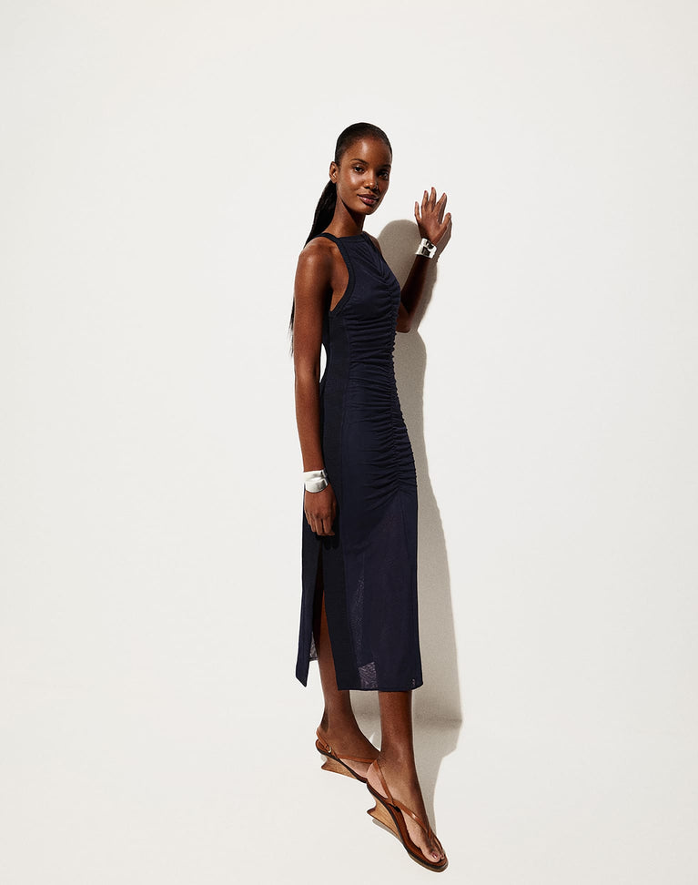 Sia Midi Dress - Sailboat XS