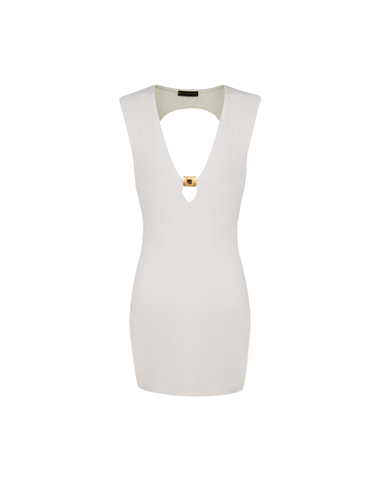 Firenze Pina Mini Dress - White
