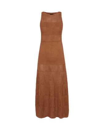 Knit Silvie Long Dress - Éclair Knit Silvie Long Dress - Éclair