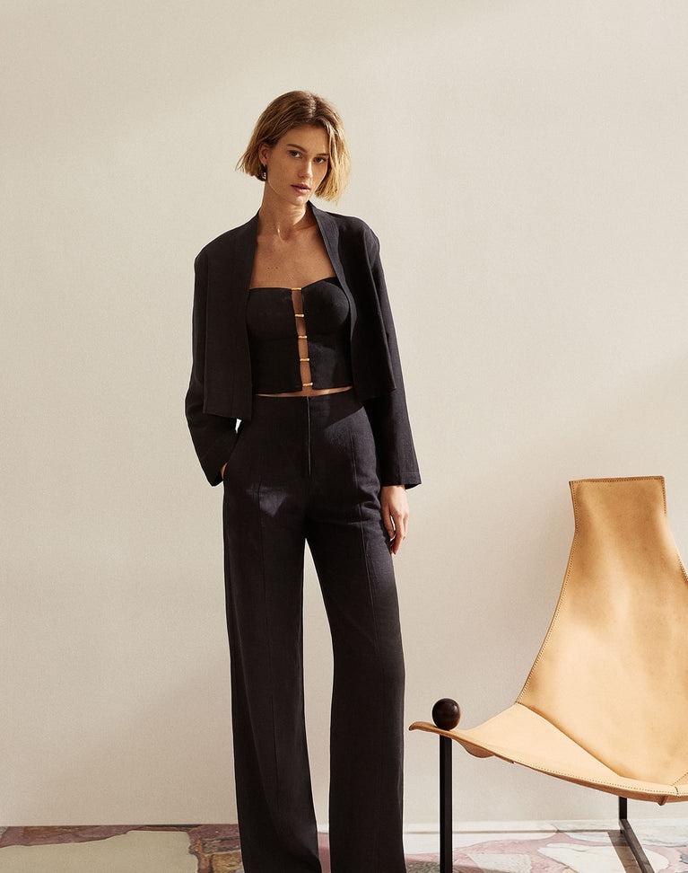 black short dress jacket little black dress and leather jacket going out outfit