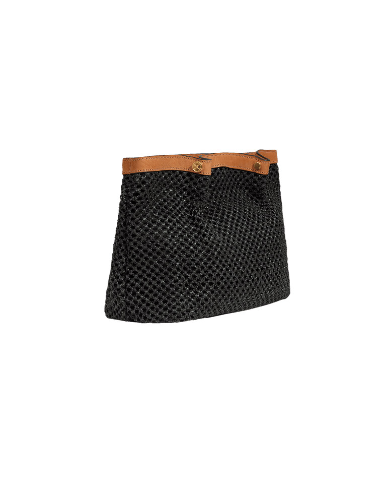 Eliza Necessaire Clutch - Black