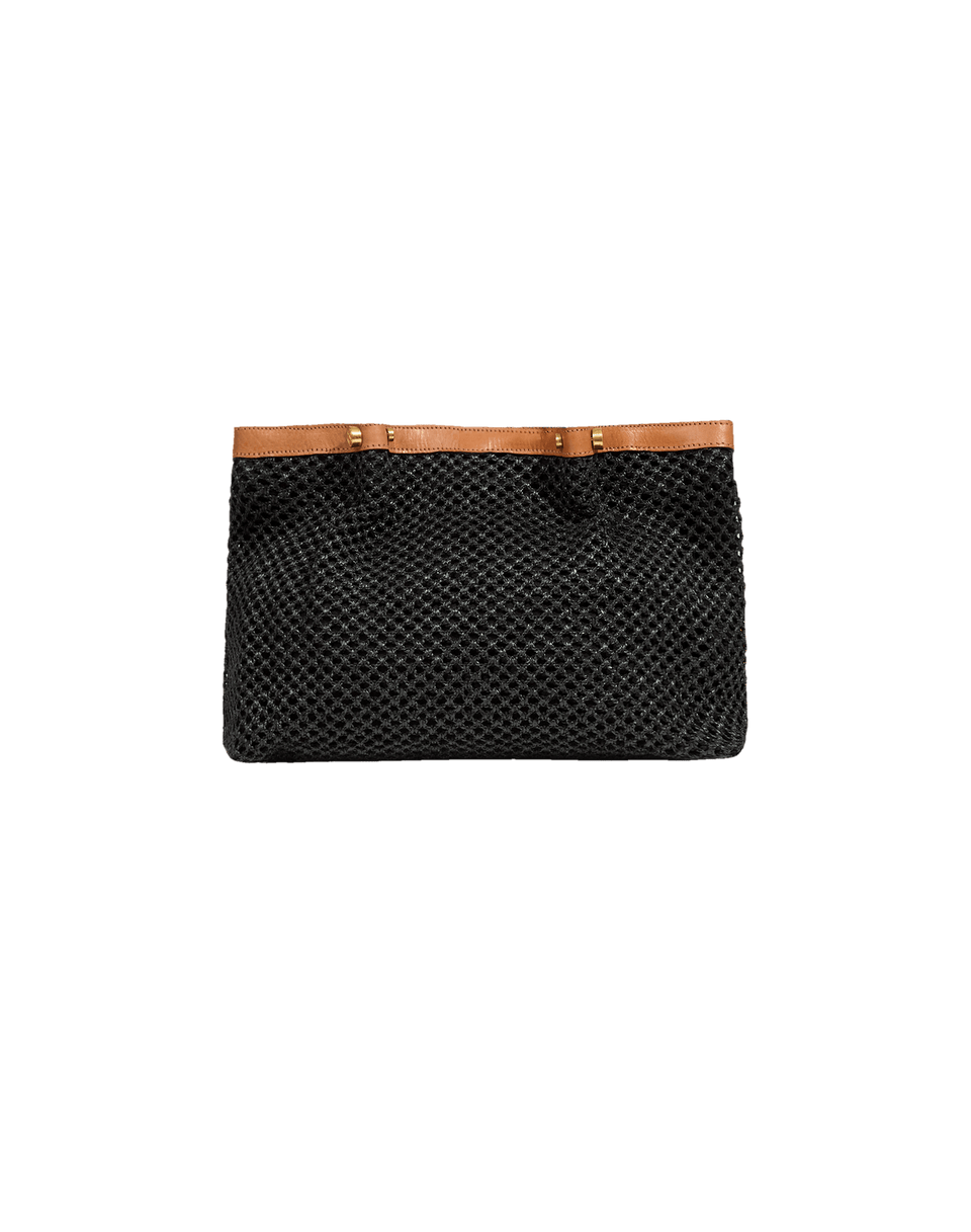 Eliza Necessaire Clutch - Black
