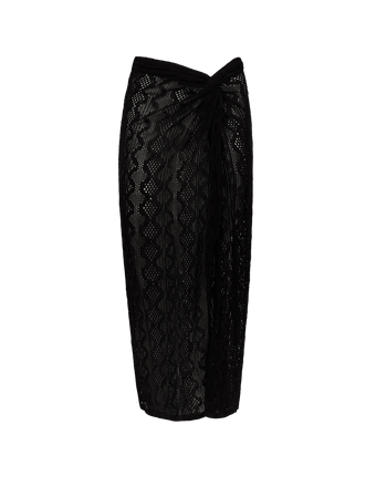 Knit Karen Midi Skirt - Black