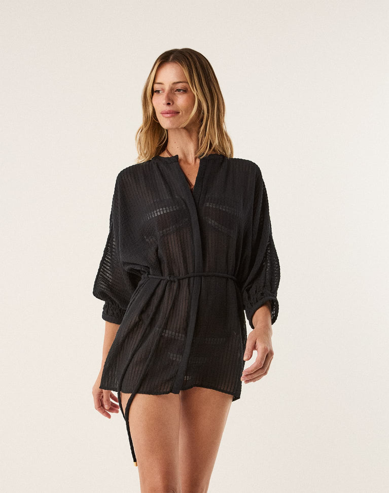 Lilou Short Cover Up - Black XS