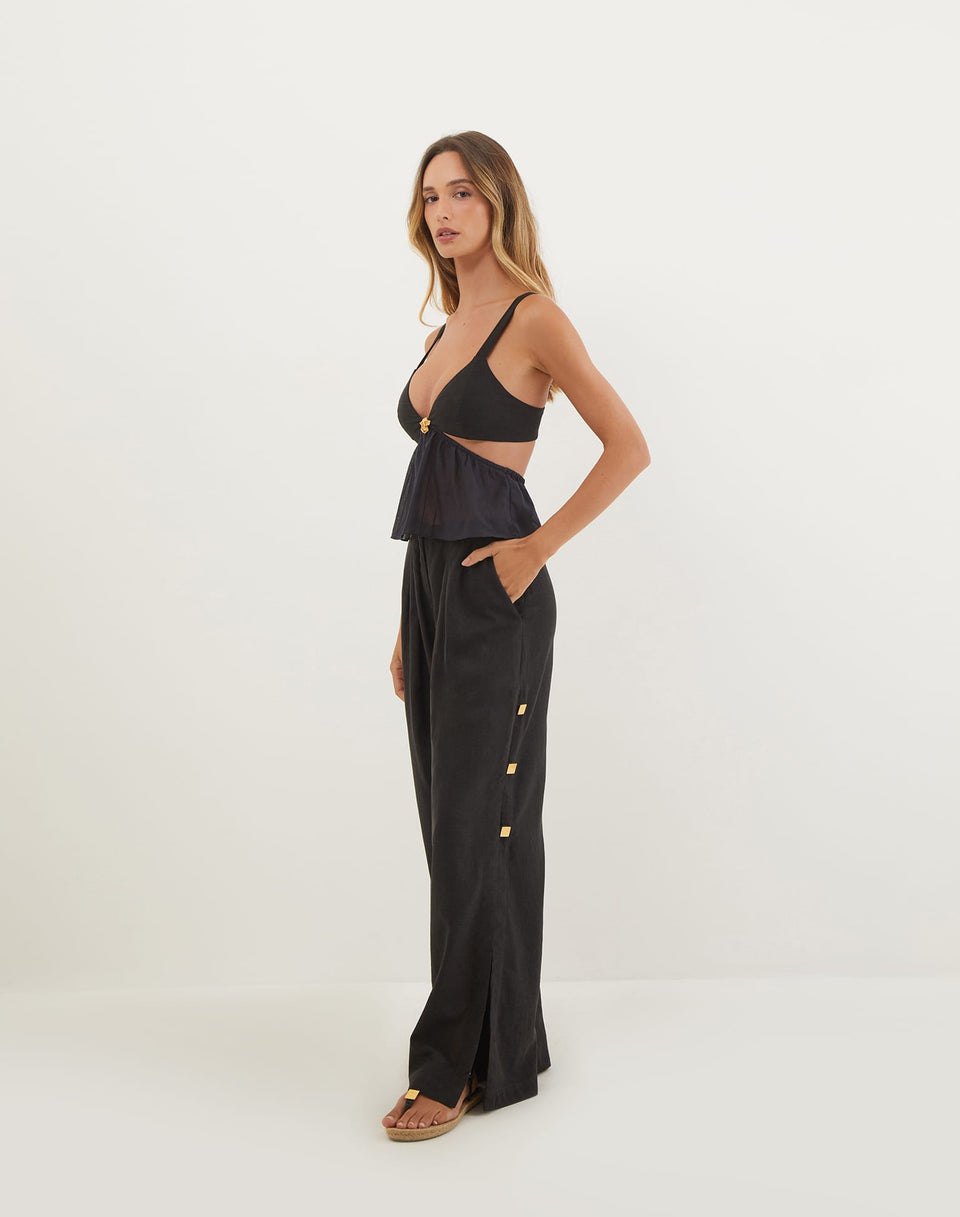 Alice Halter Top (Final Sale) - Black