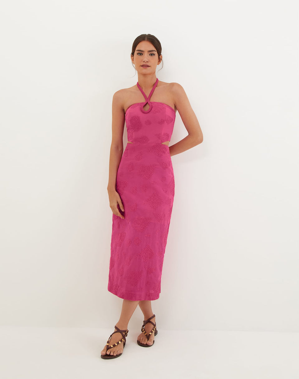 Jordana Midi Dress (Final Sale) - Orchid