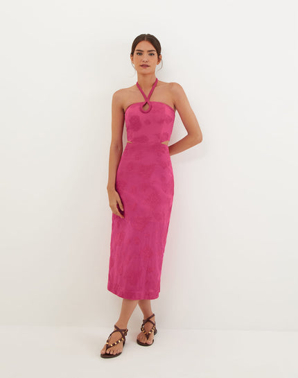 Jordana Midi Dress (Final Sale) - Orchid