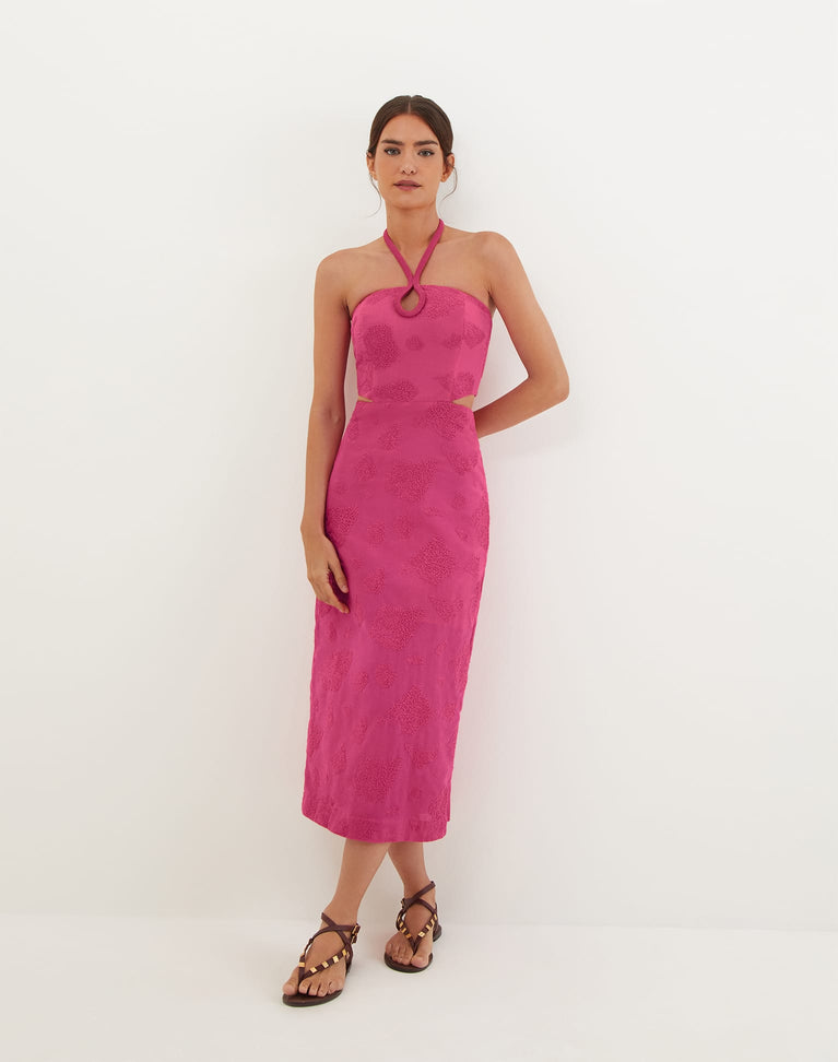 Jordana Midi Dress | Orchid Orchid / M Jordana Midi Dress | Orchid Orchid / M