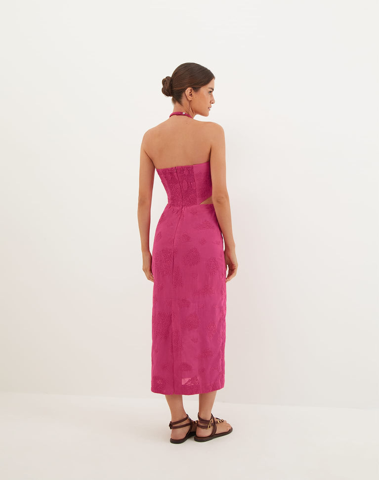 Jordana Midi Dress | Orchid Orchid / M Jordana Midi Dress | Orchid Orchid / M