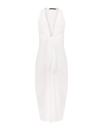 Mita Long Cover Up - Off White (Exchange Only)