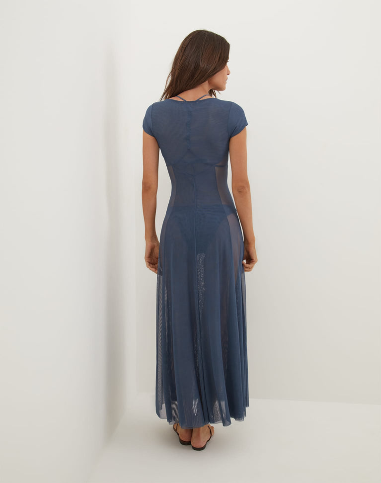 Lais Long Cover Up Dress (Final Sale) - Bayside Lais Long Cover Up Dress (Final Sale) - Bayside