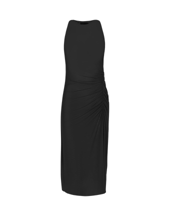 Getty Long Cover Up - Black