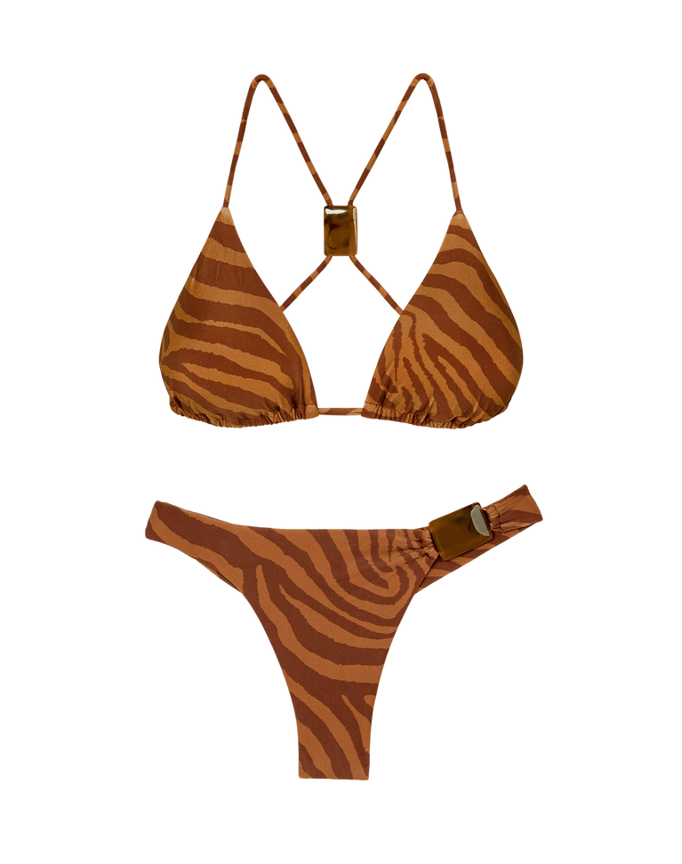 Misty T Back Tri Top - Sundown S