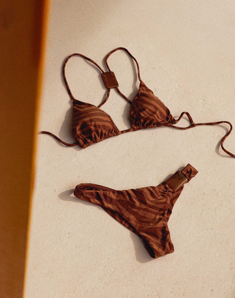 Misty T Back Tri Top - Sundown S