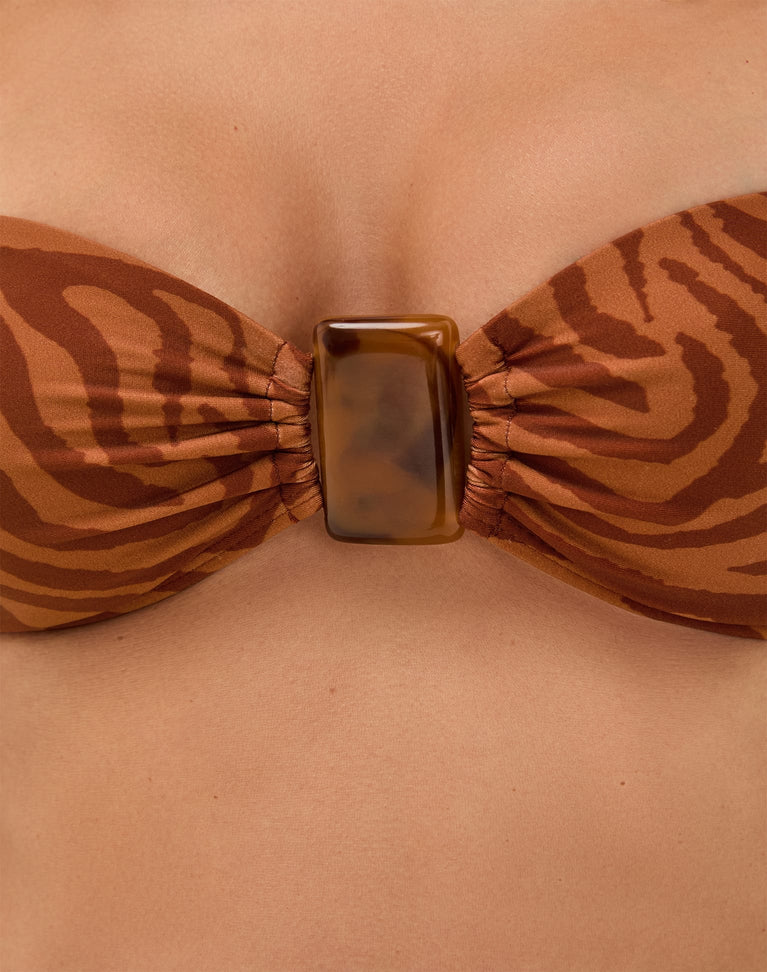 Misty Bandeau Top - Sundown S