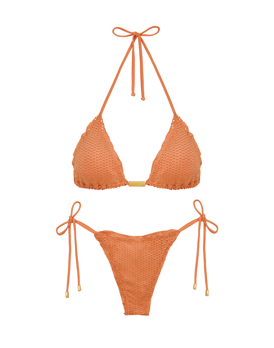 Scales Ripple Tie Side Bottom - Jam Cheeky / XS