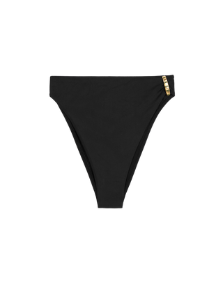 Matte Bessie Hot Pant Bottom - Black Brazilian / XS