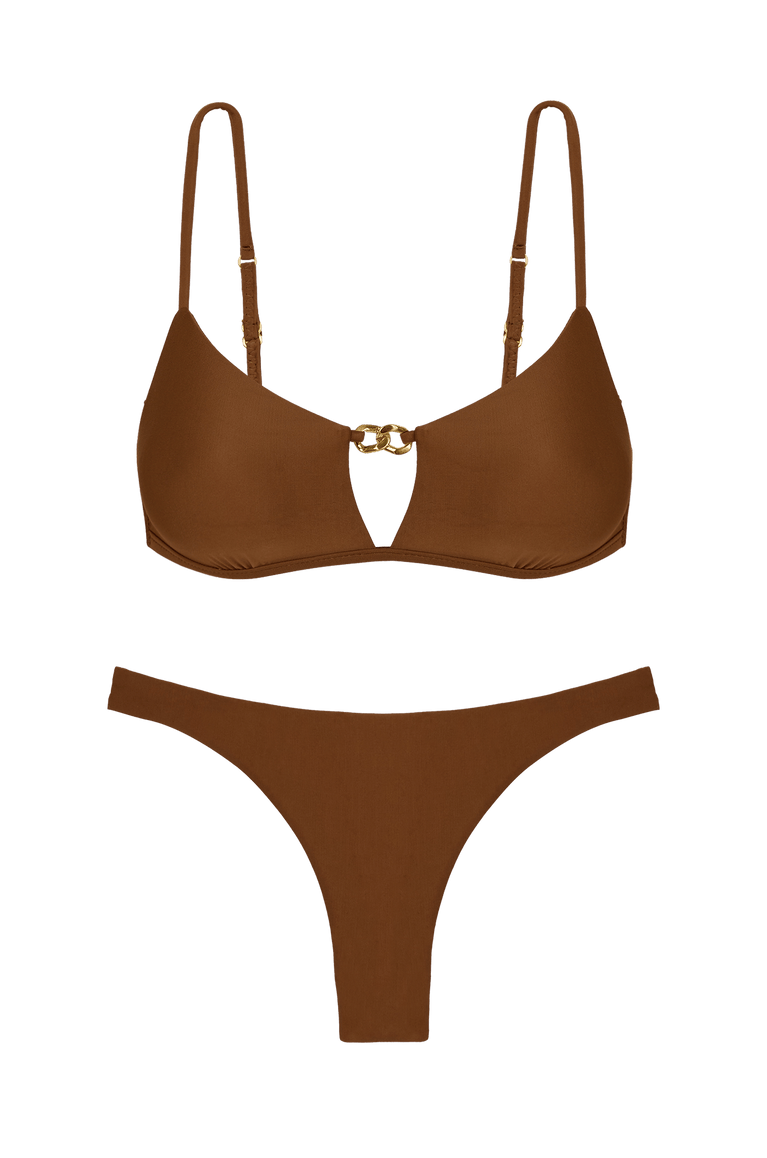 Matte Basic Bottom - Toasty Brazilian / XS