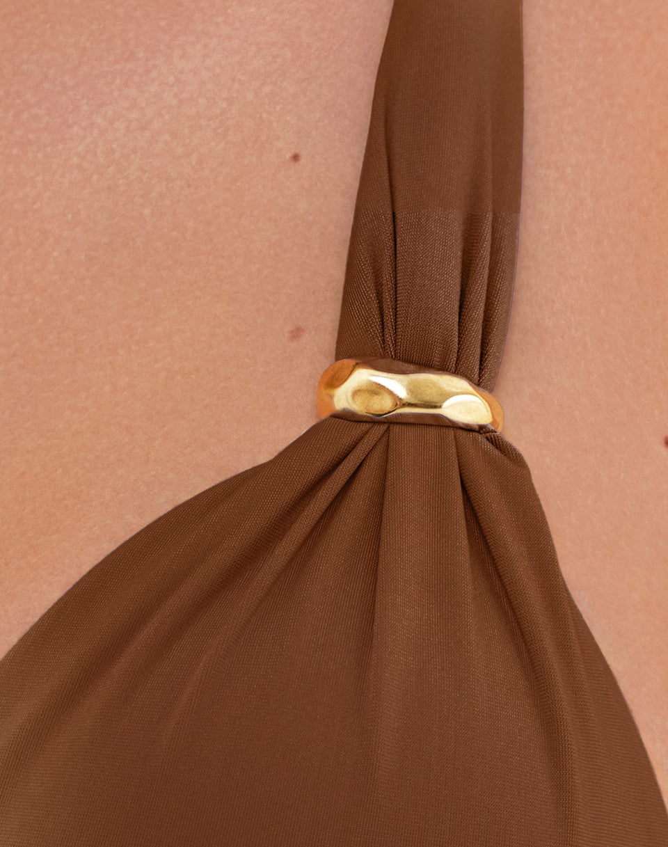 Matte Bia Tube Top - Toasty