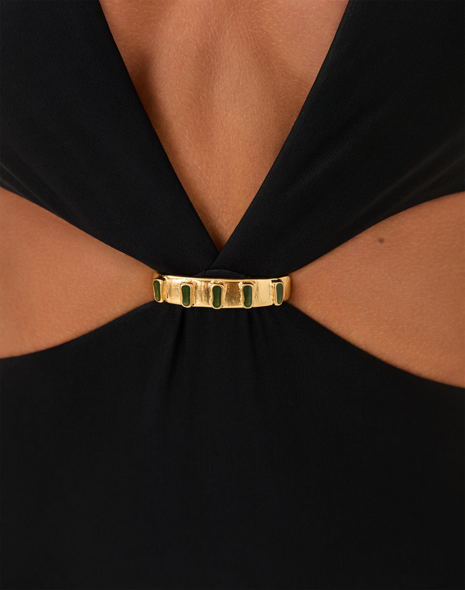 Matte Bessie One Piece - Black Brazilian / XS