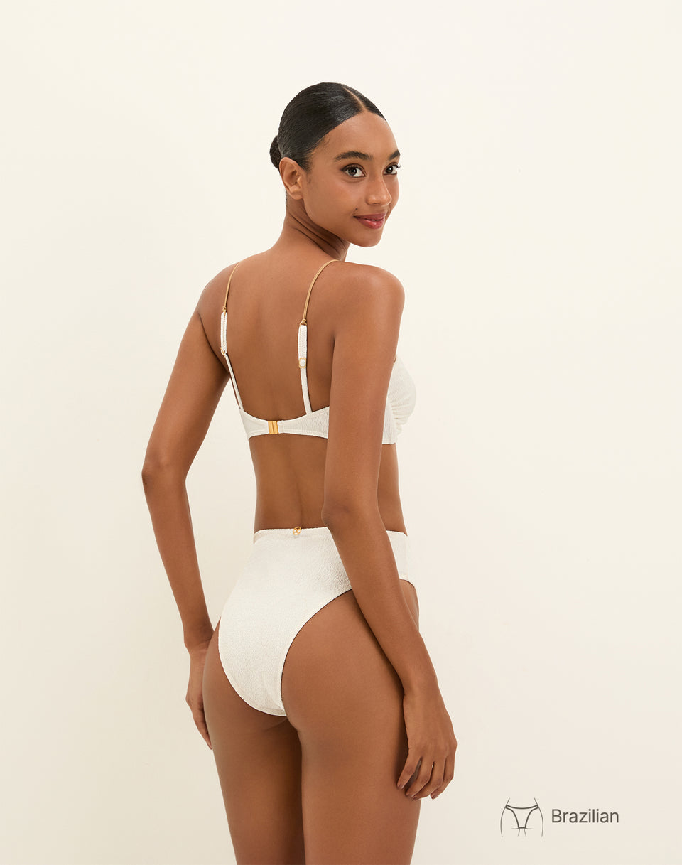 Firenze Lesley Carol Top - White S