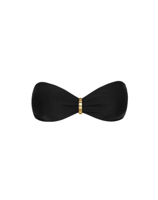Matte Bessie Bandeau - Black S
