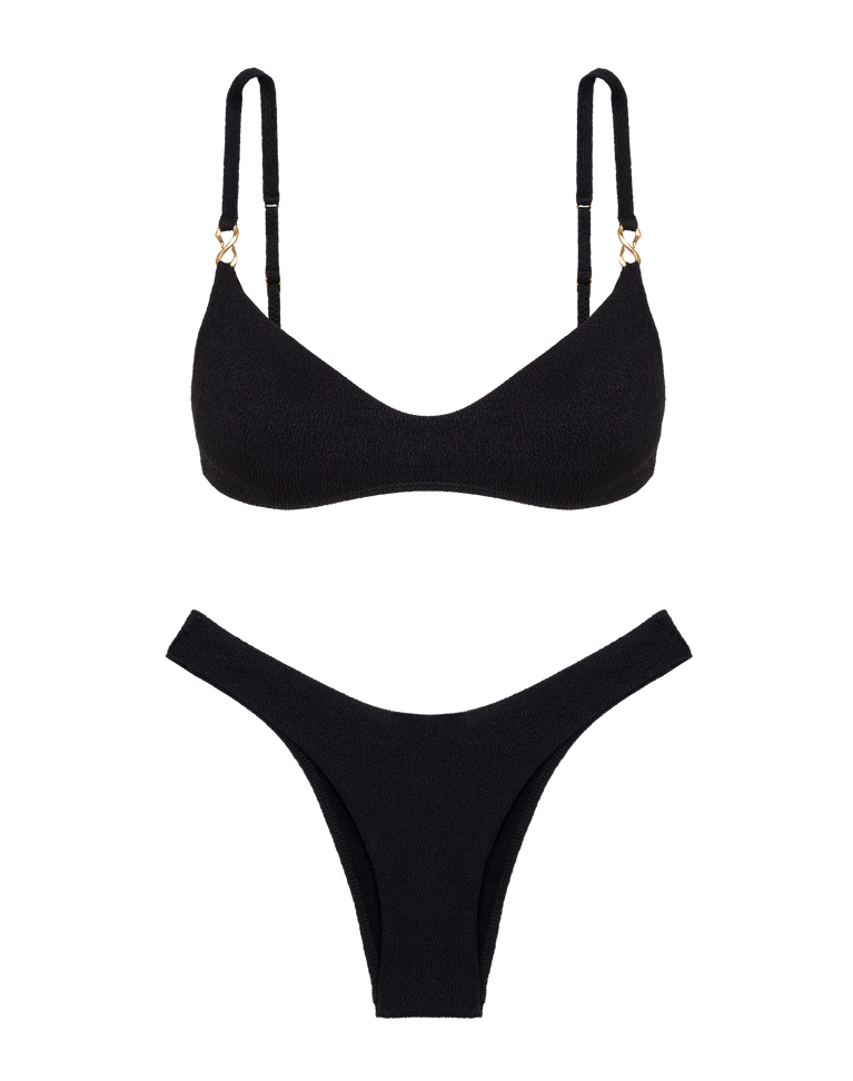 Firenze Giulia Bottom - Black Brazilian / XS