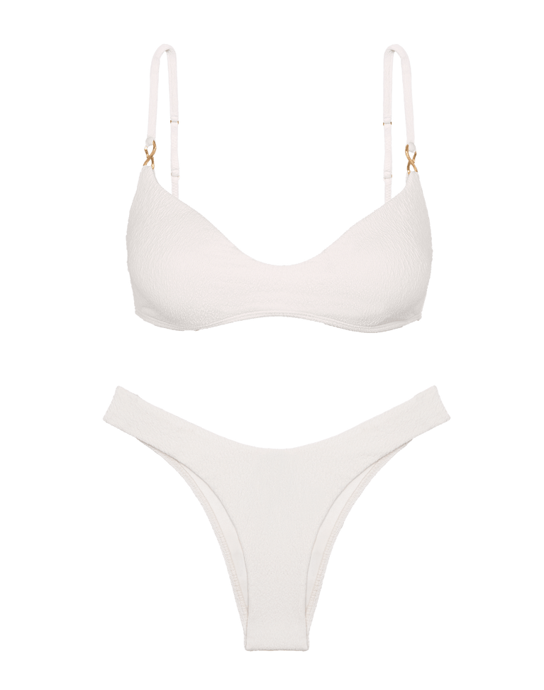 Firenze Giulia Bottom - White Brazilian / XS