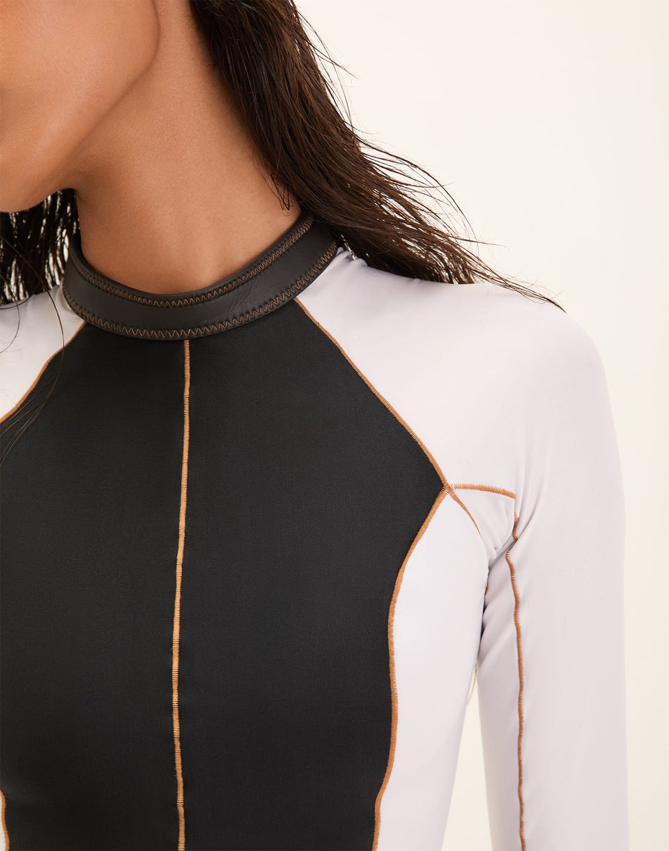 Morgan Long Sleeve Top - Black XS