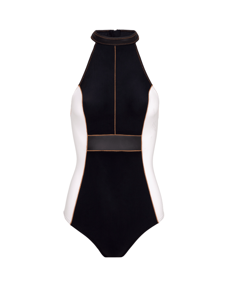 Morgan Sleeveless Short John - Black XS