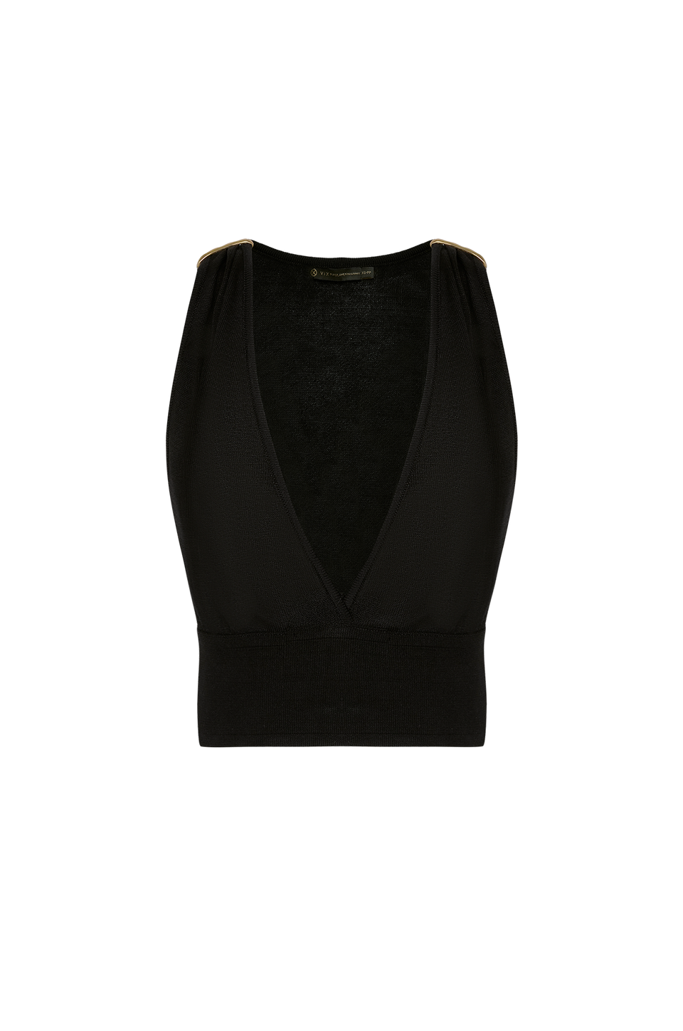 Knit Dora Blouse - Black