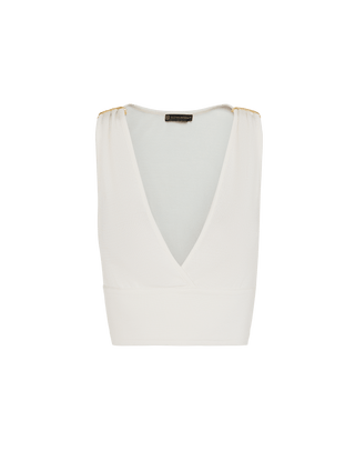 Knit Dora Blouse - Off White XS